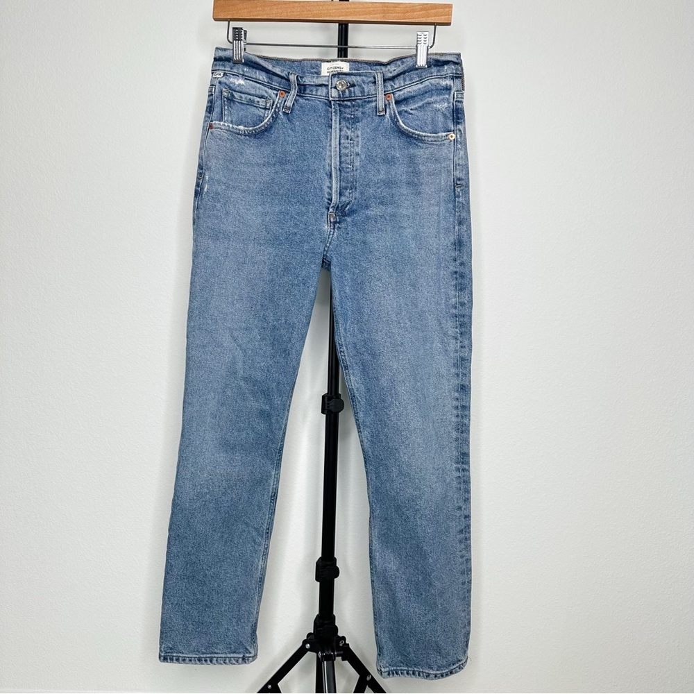 Citizens of Humanity Jolene High Rise Jeans Slim Straight Premium Denim